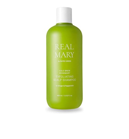 REAL MARY shampooing cuir chevelu exfoliant 400 ml